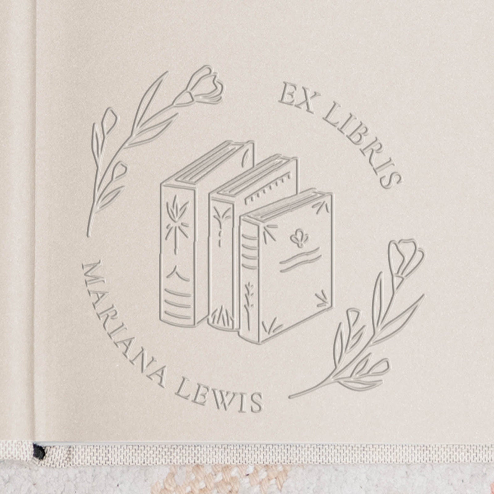 Books with Elegant Flowers