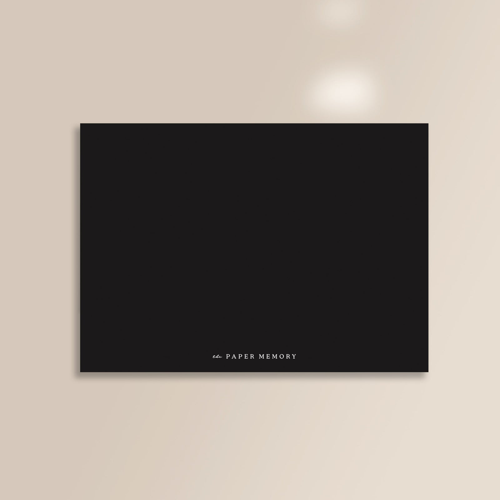 Flat Notecard Set