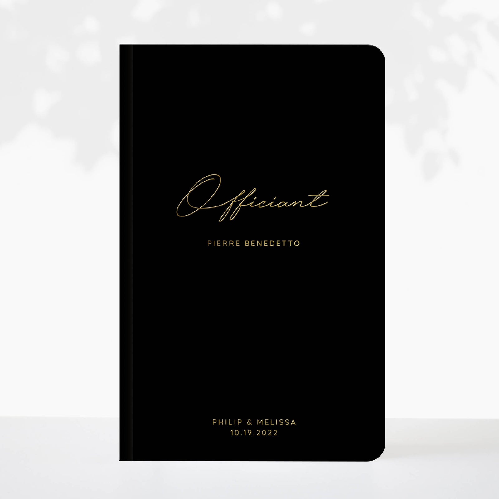 Calligraphy Officiant Book