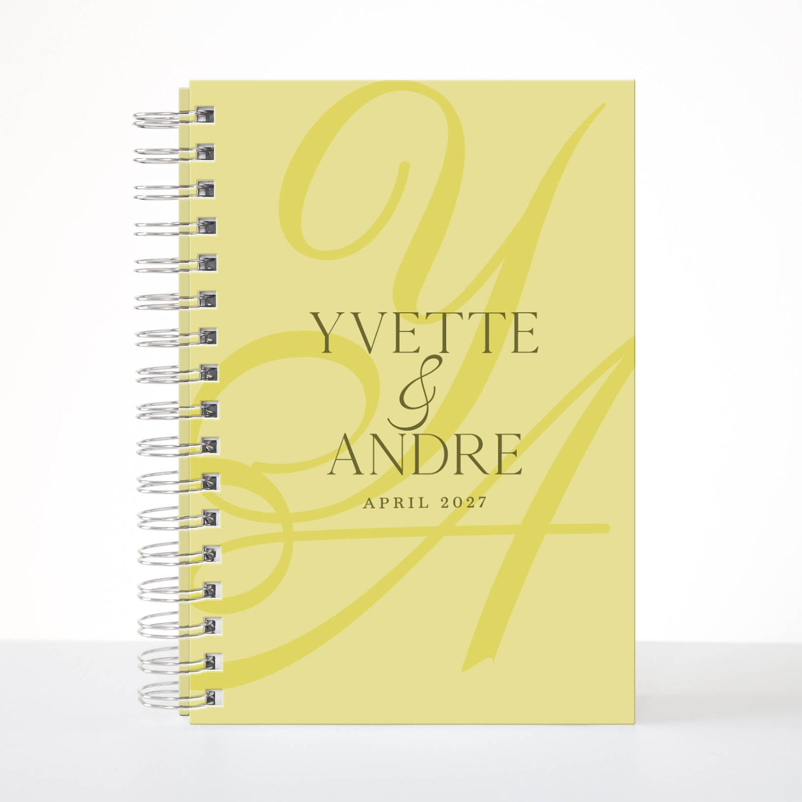 Island Citrus Monogram Wedding Planner