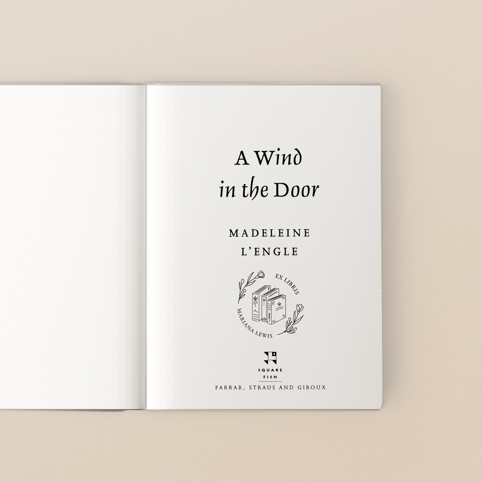 Floral Personalized Book Stamp | Ex Libris | From the library of | This book belongs to | Book lover gift | Self ink stamper | Wood handle