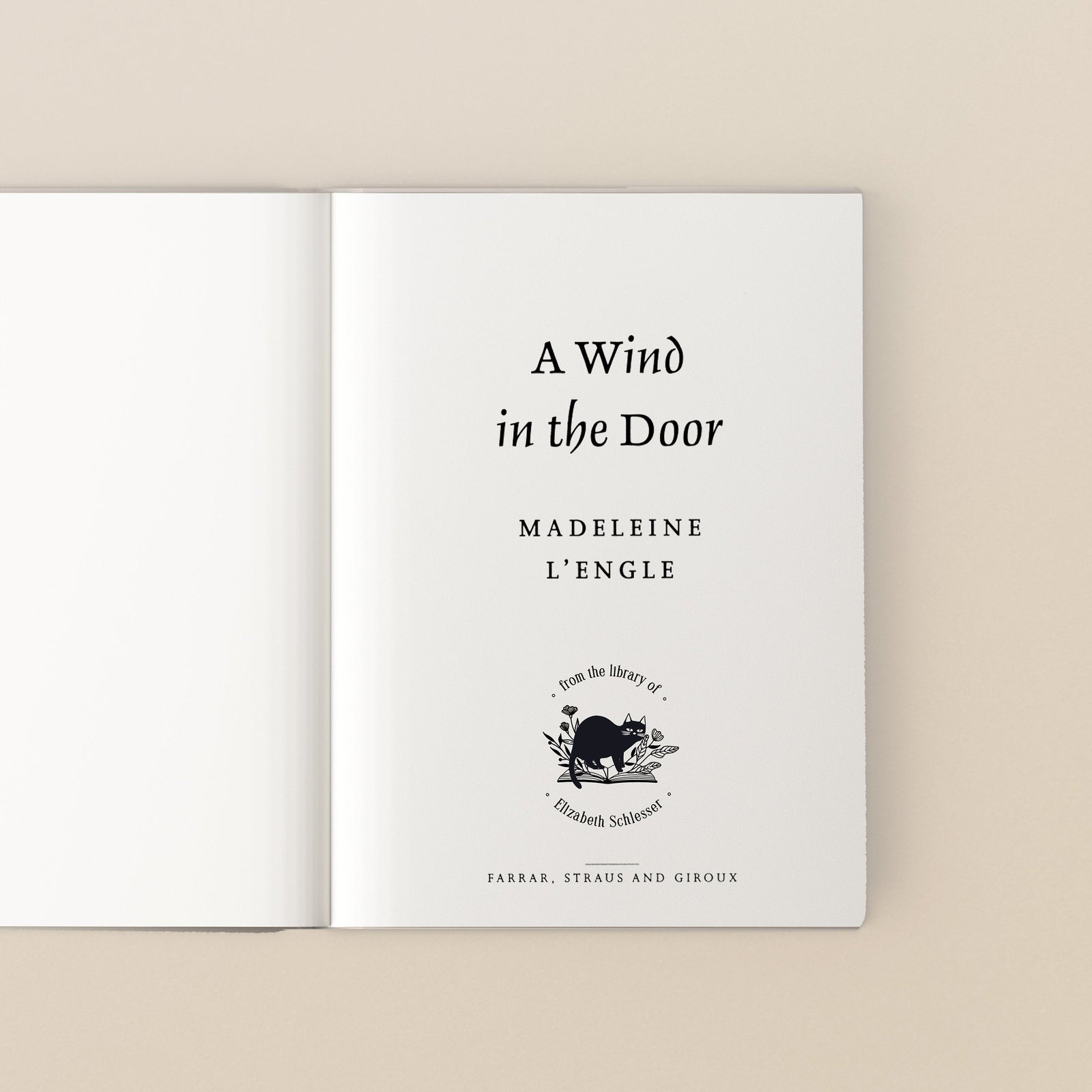 Cat and Open Book Library Stamp | Personalized Book Embosser | Ex Libris, This book belongs to | Book lover gift, Teacher gift, Gift For Her