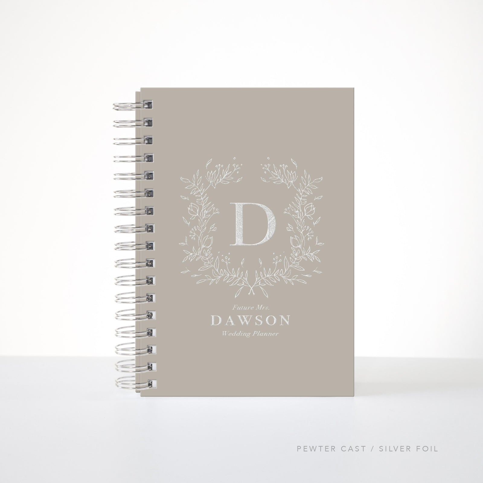 Floral Monogram Wedding Planner
