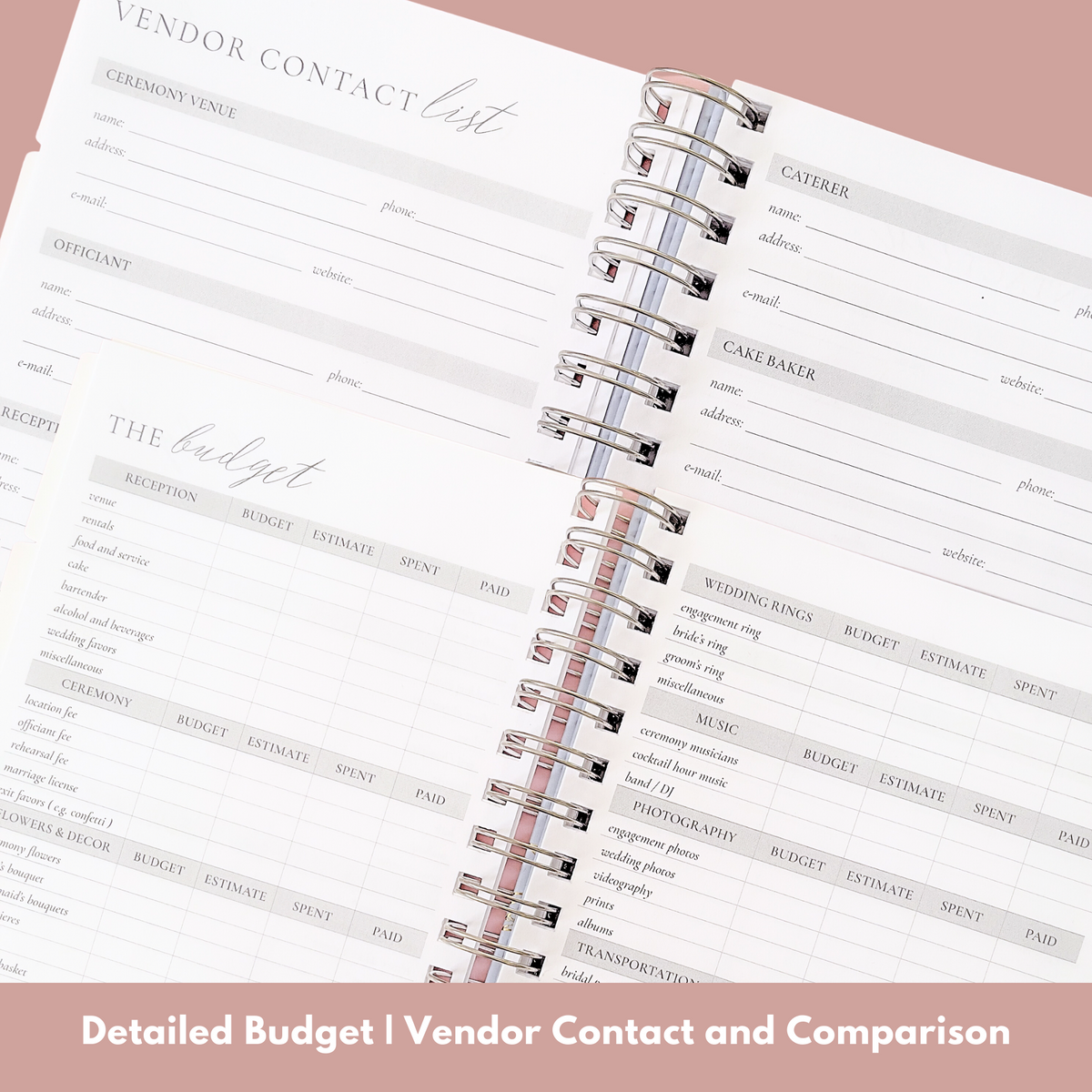 Engagement Ring Wedding Planner