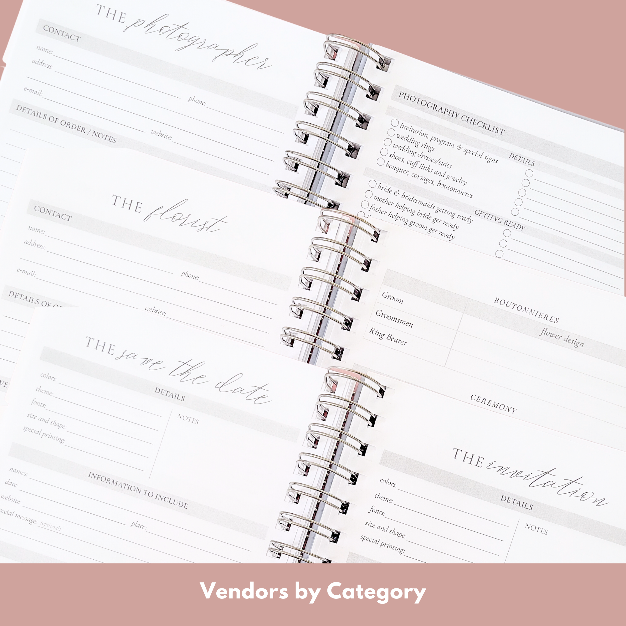 Iconic Vintage Wedding Planner