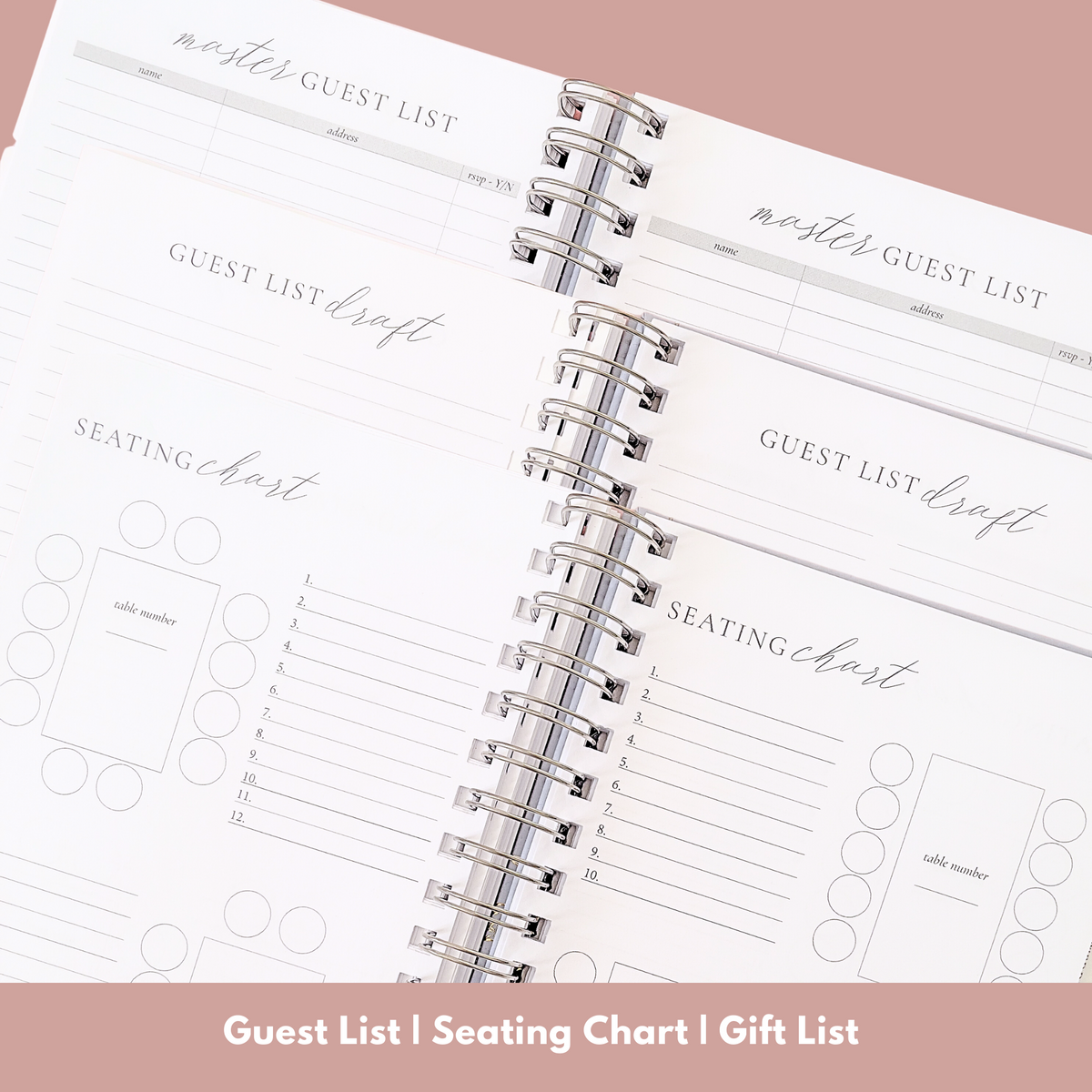 White Citrus Wedding Planner