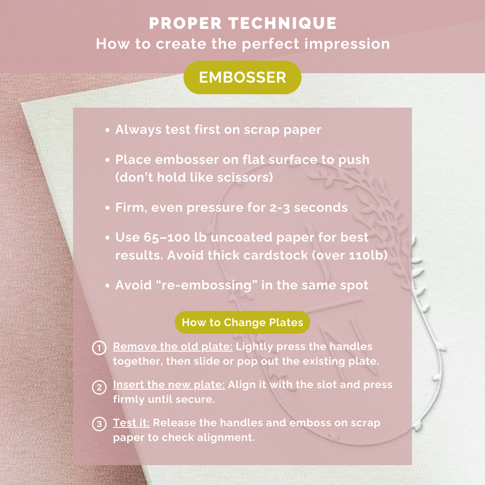 Monogram Embosser