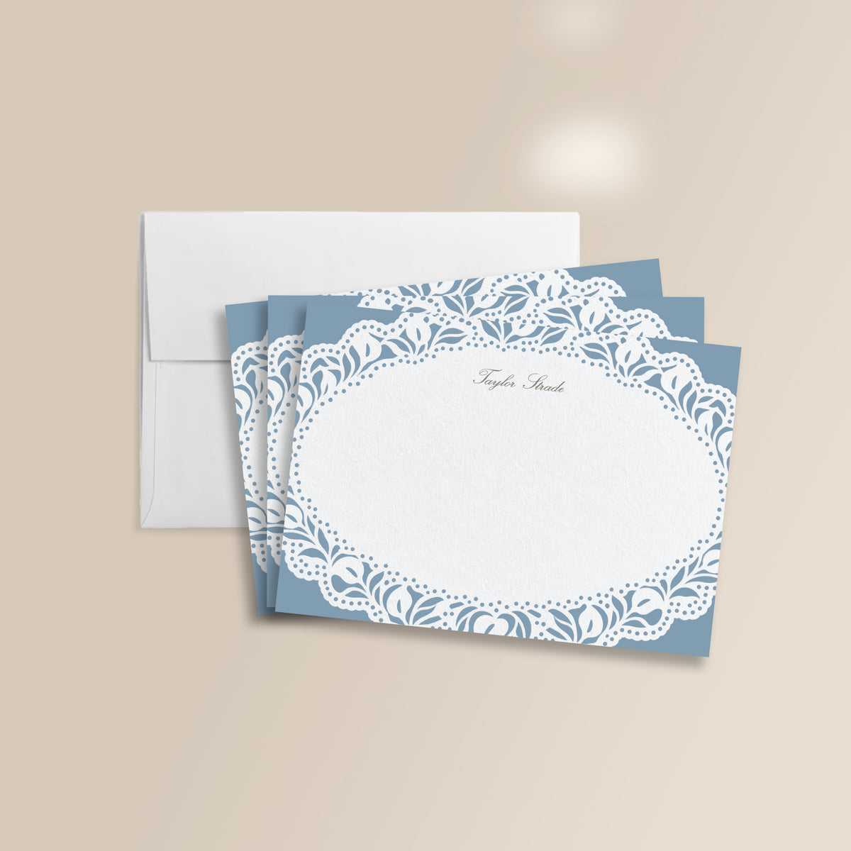 The Calla Lace Flat Notecard Set