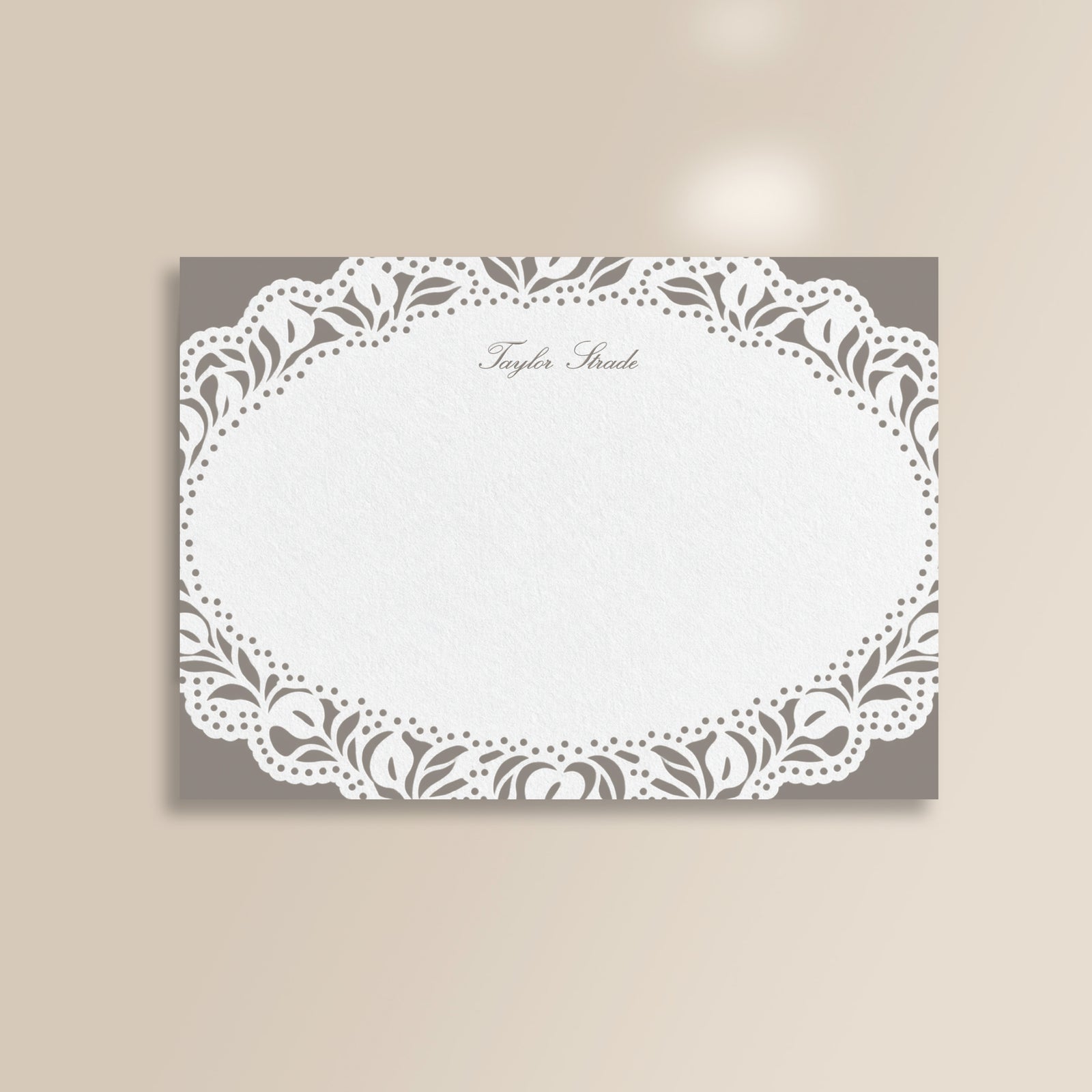 The Calla Lace Flat Notecard Set