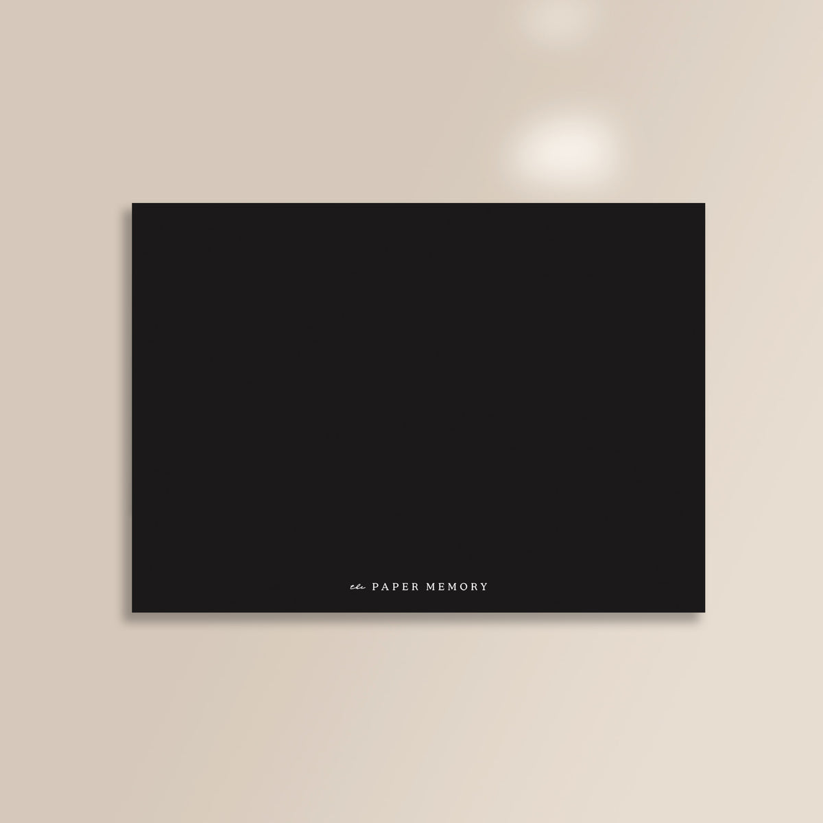 Flat Notecard Set