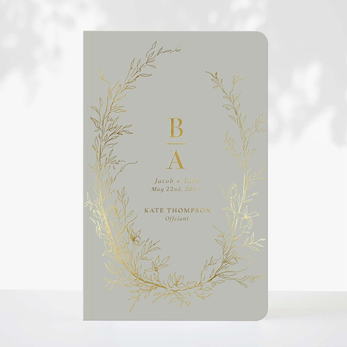 Floral | Officiant Book