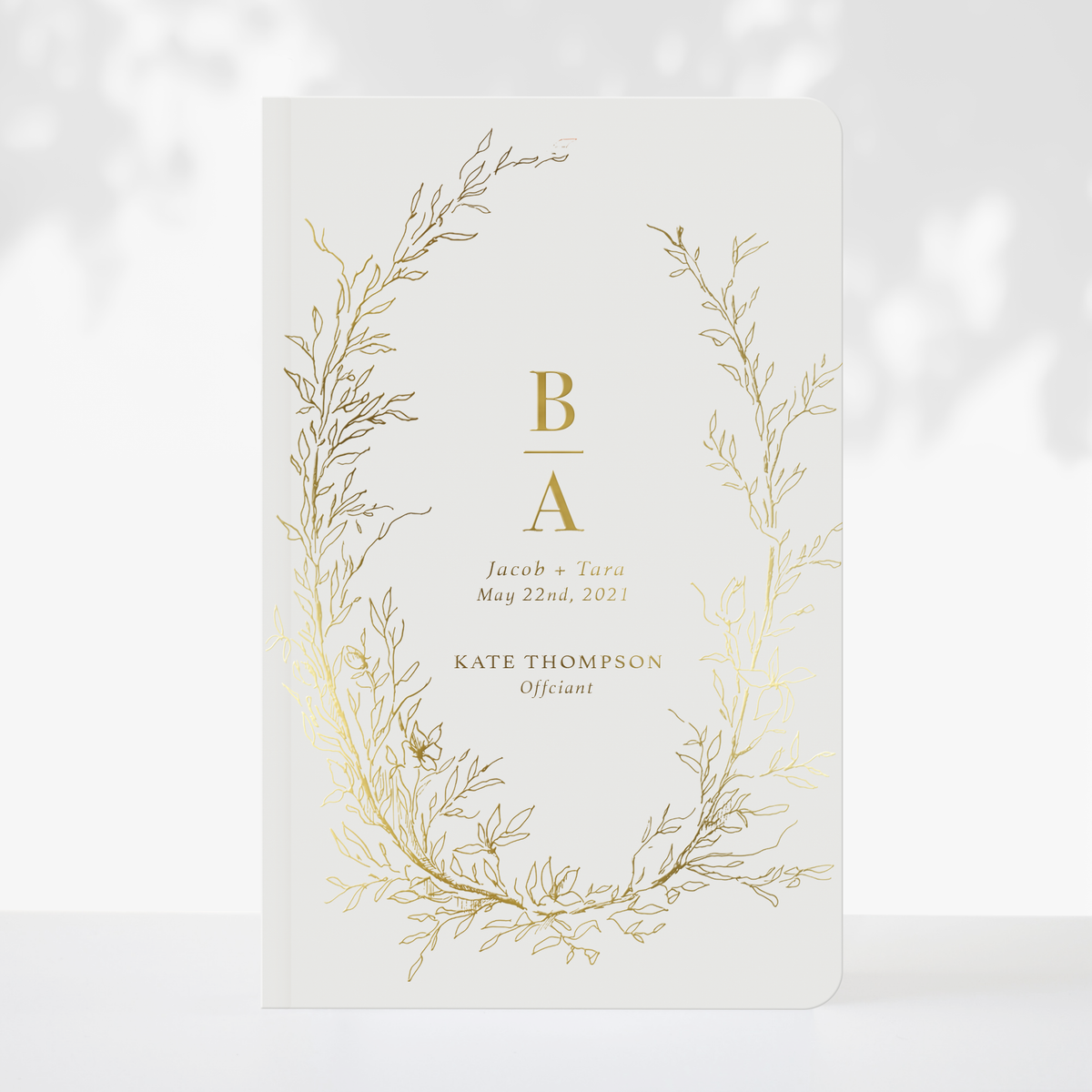 Floral | Officiant Book