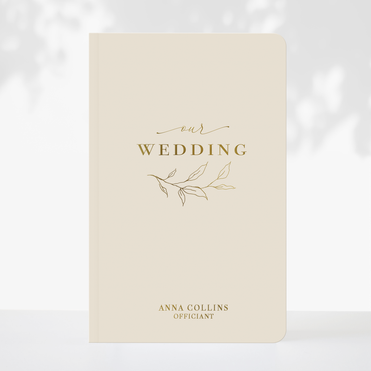 Our Wedding | Officiant Book