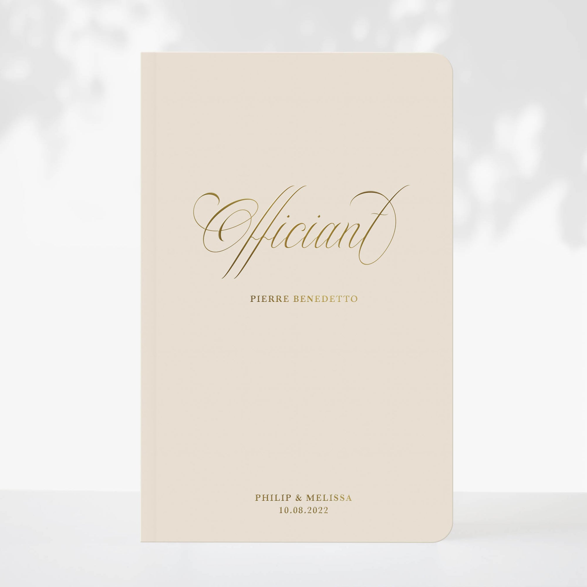 Elegant Officiant Book