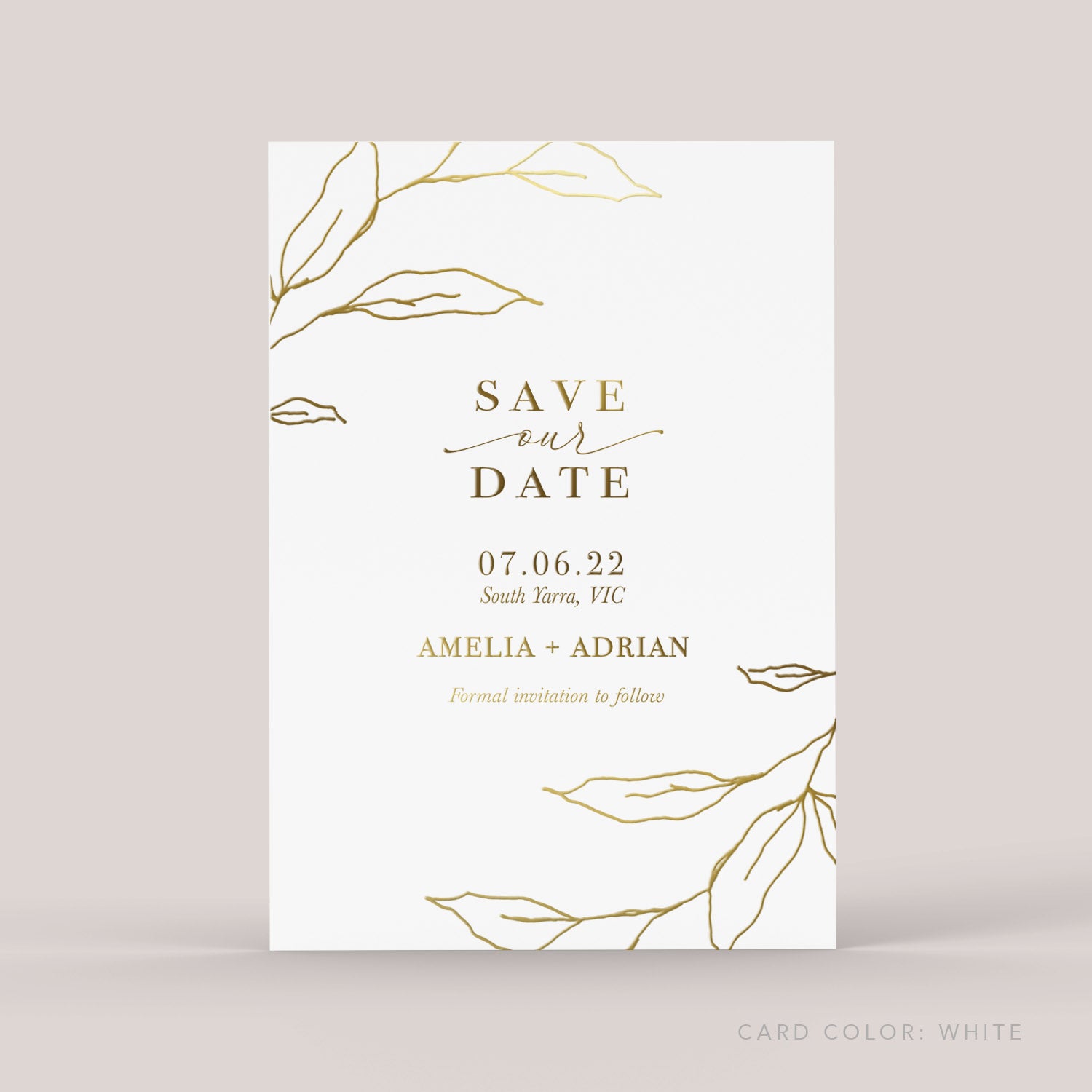 Our Date | Save the Date Cards
