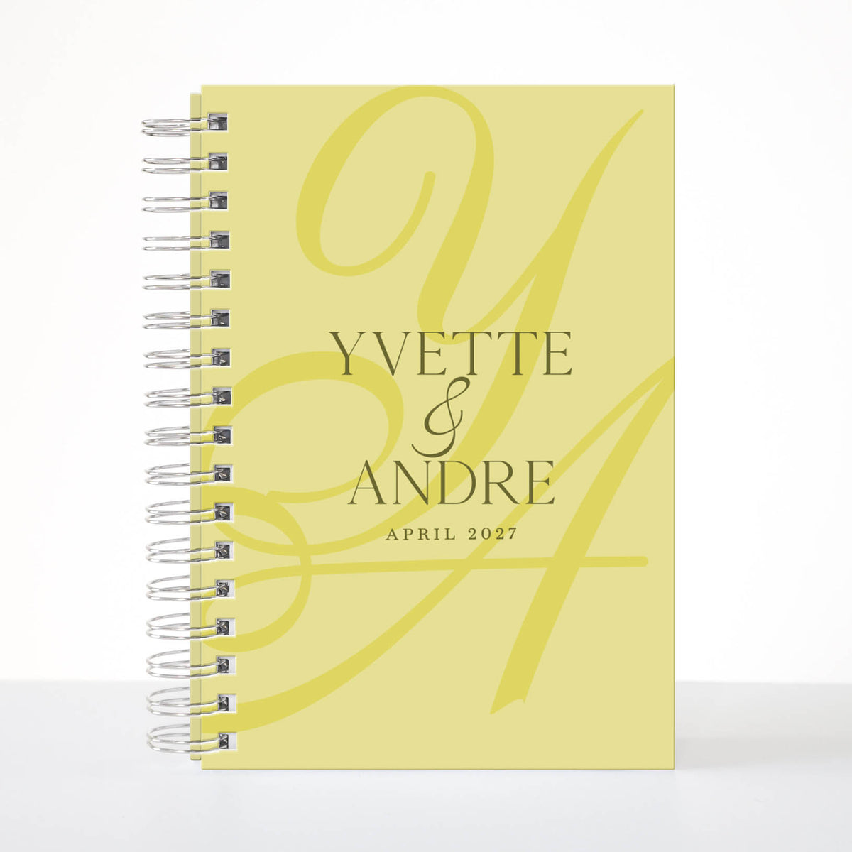 Island Citrus Monogram Wedding Planner