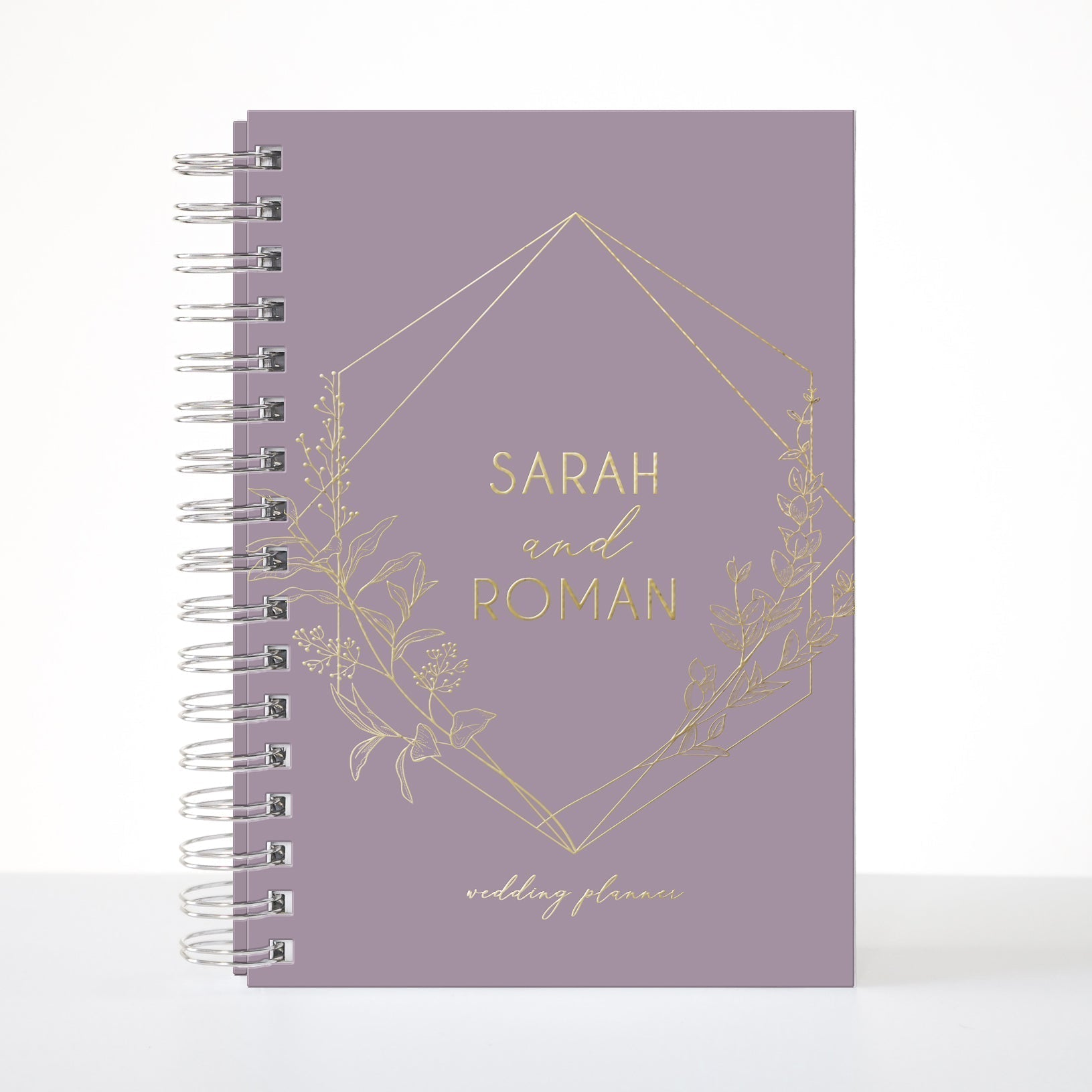 Floral Geometric Wedding Planner