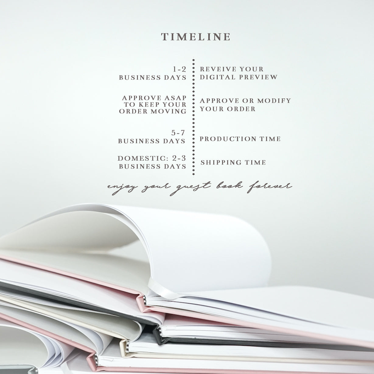 Modern Wedding Guest Book