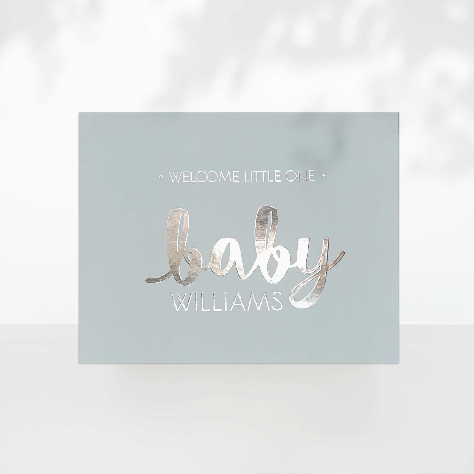 Baby Shower Guest Book with Last Name