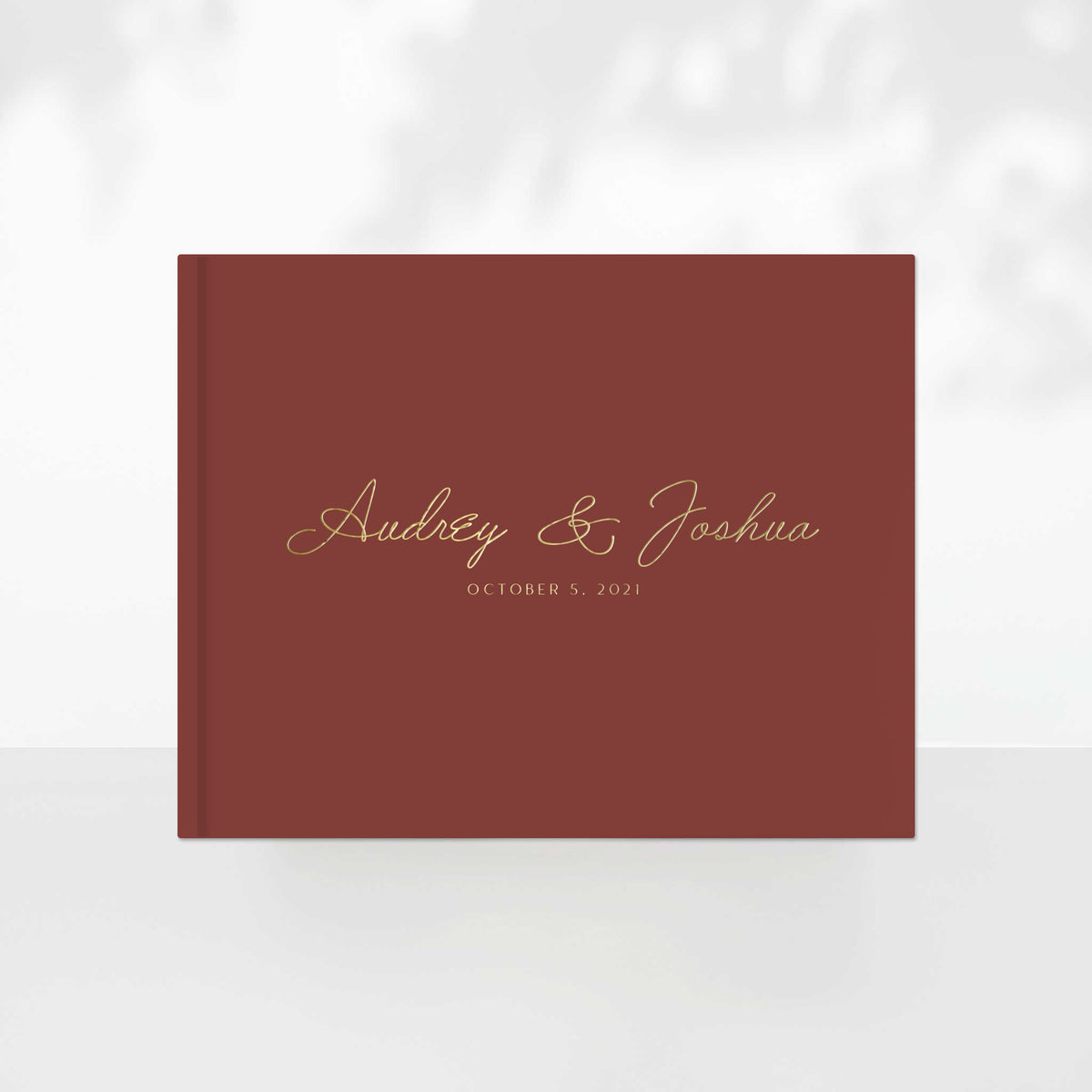 Calligraphy Wedding Guest Book