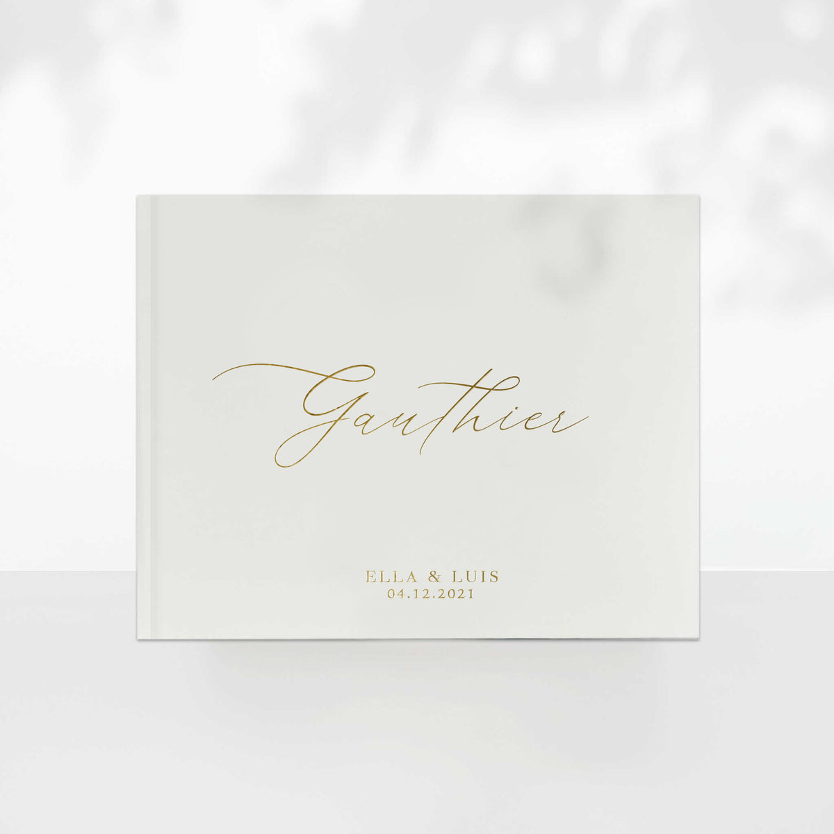 Elegant Wedding Guest Book