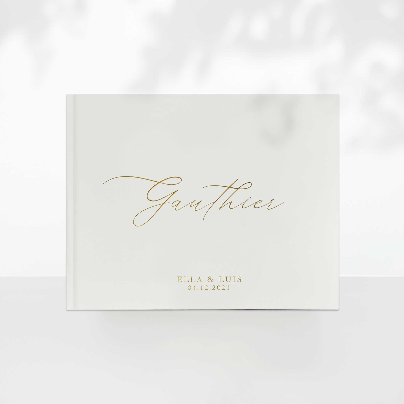 Elegant Wedding Guest Book