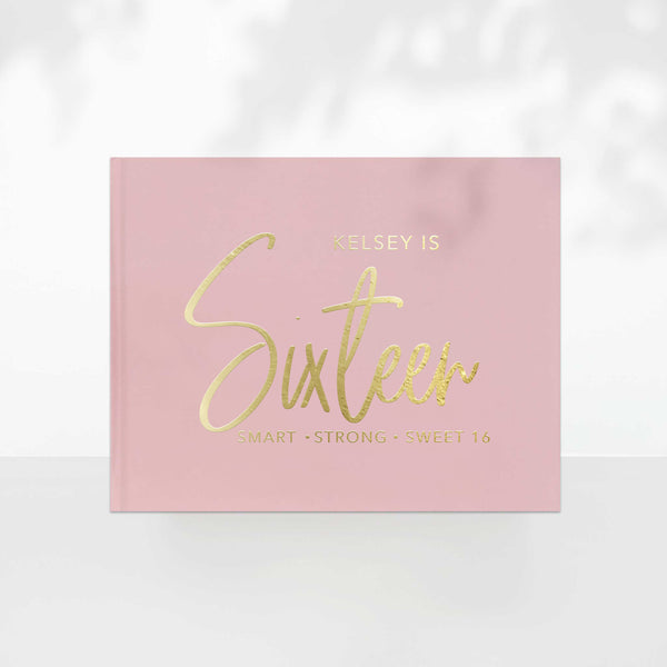 Sweet Sixteen Guest Book