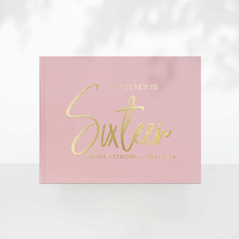 Sweet Sixteen Guest Book