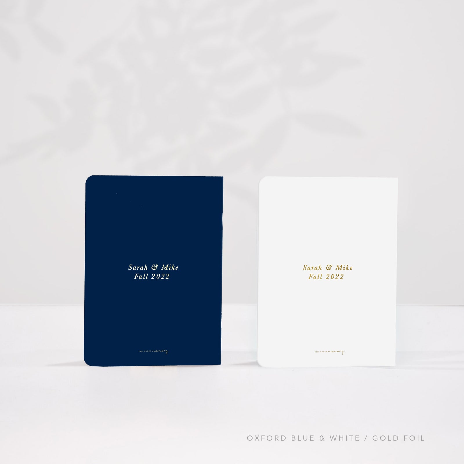 Minimal Wedding Vow Books