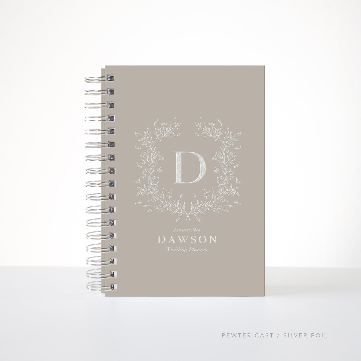 Floral Monogram Wedding Planner
