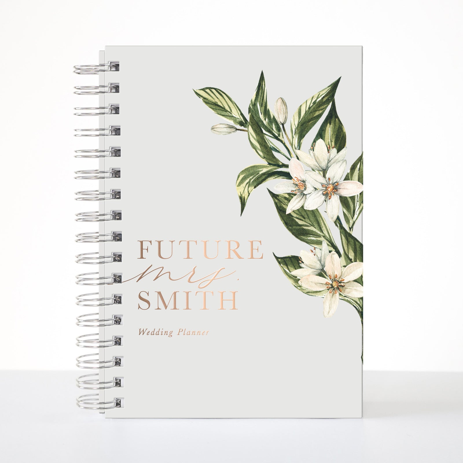 White Citrus Wedding Planner