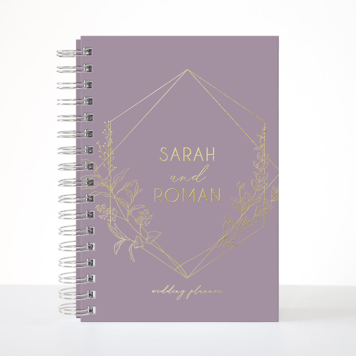 Floral Geometric Wedding Planner